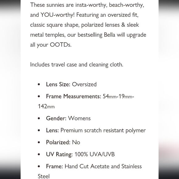 Diff Eyewear Hailey Oversized Sunglasses - Picture 4 of 9